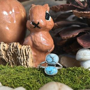 925 Sterling really cute golden hills ring